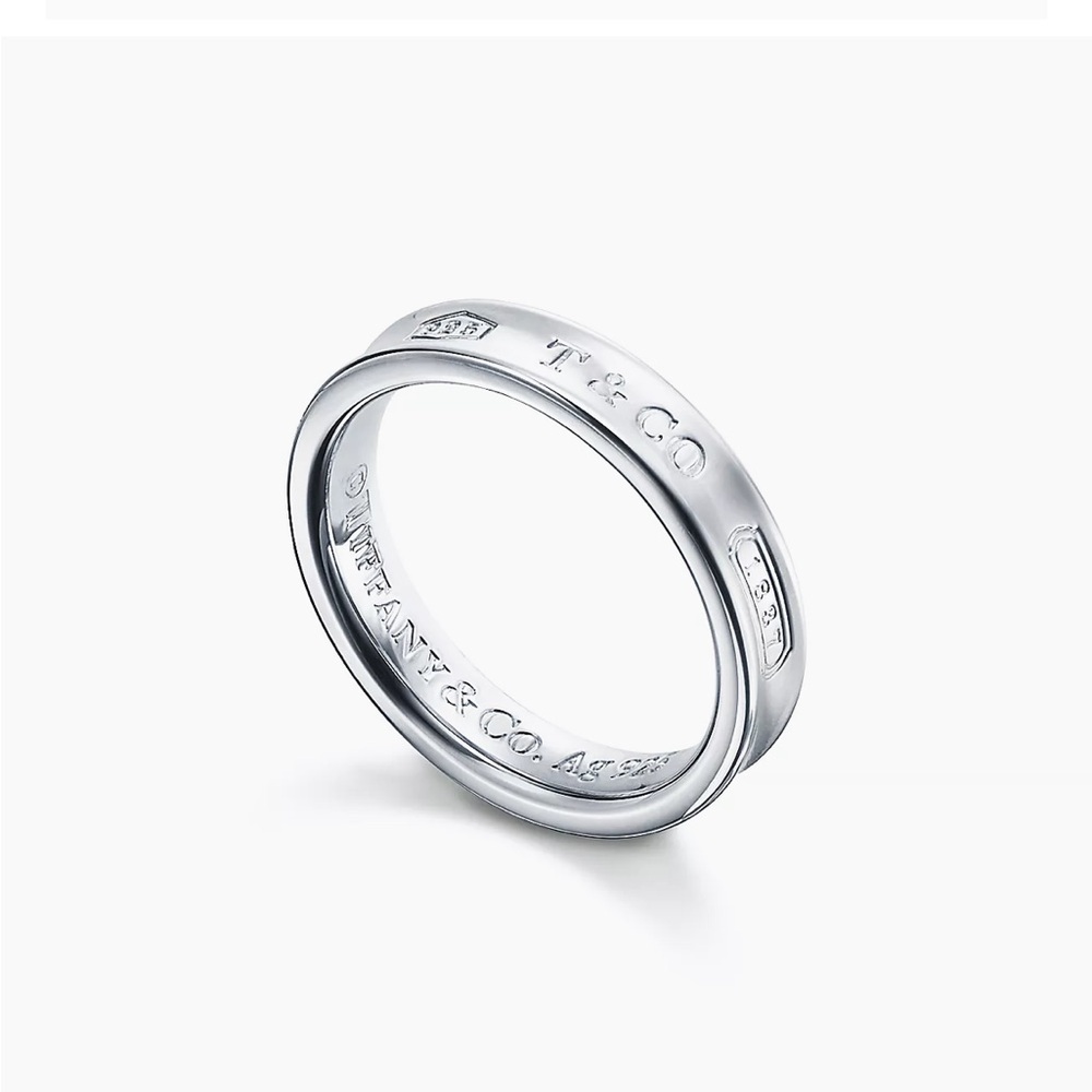 Tiffany 1837 Silver Ring, Narrow